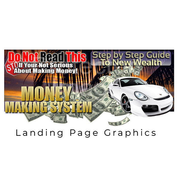 Custom landing page graphics designed by J.Kol Designs in Rochester, NY.